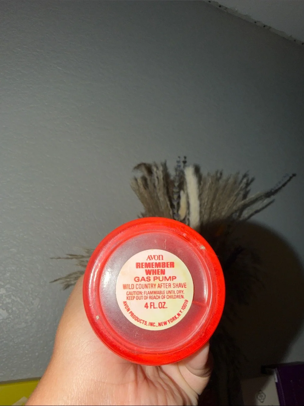 Vintage Avon Red GAS Pump Bottle aftershave bottle- Home  Decorations